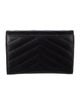 Saint Laurent Leather Compact Wallet