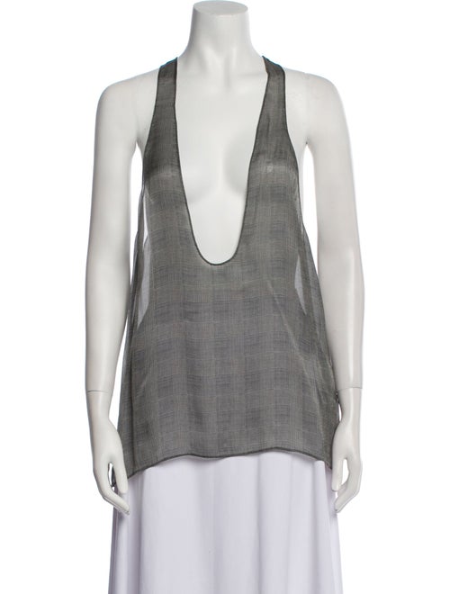 Saint Laurent 2023 Silk Top