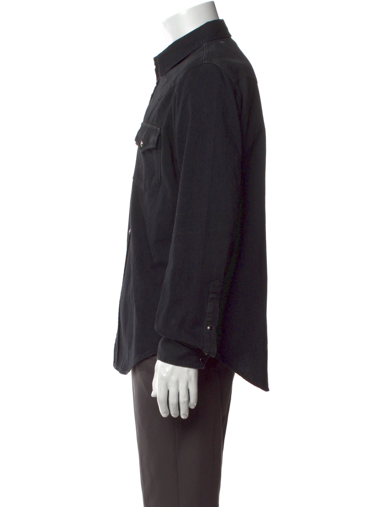 Saint Laurent 2019 Long Sleeve Western Shirt