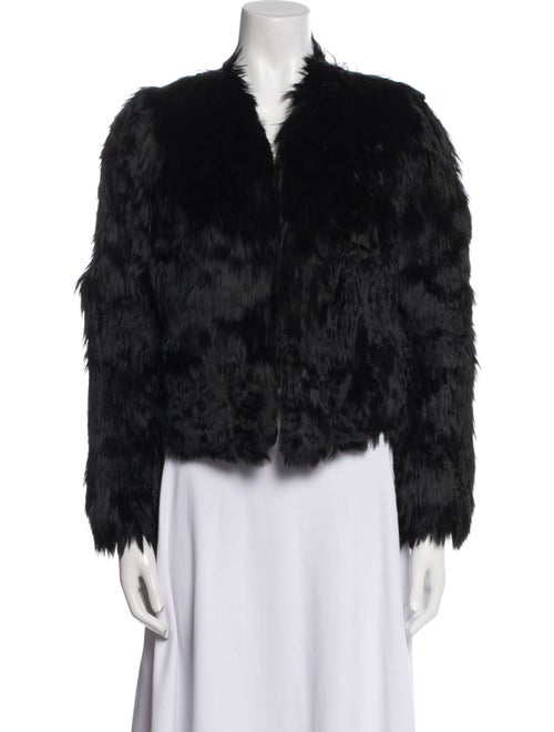 Saint Laurent 2013 Alpaca Faux Fur Jacket