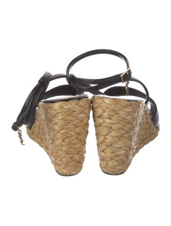 Saint Laurent Leather Espadrilles