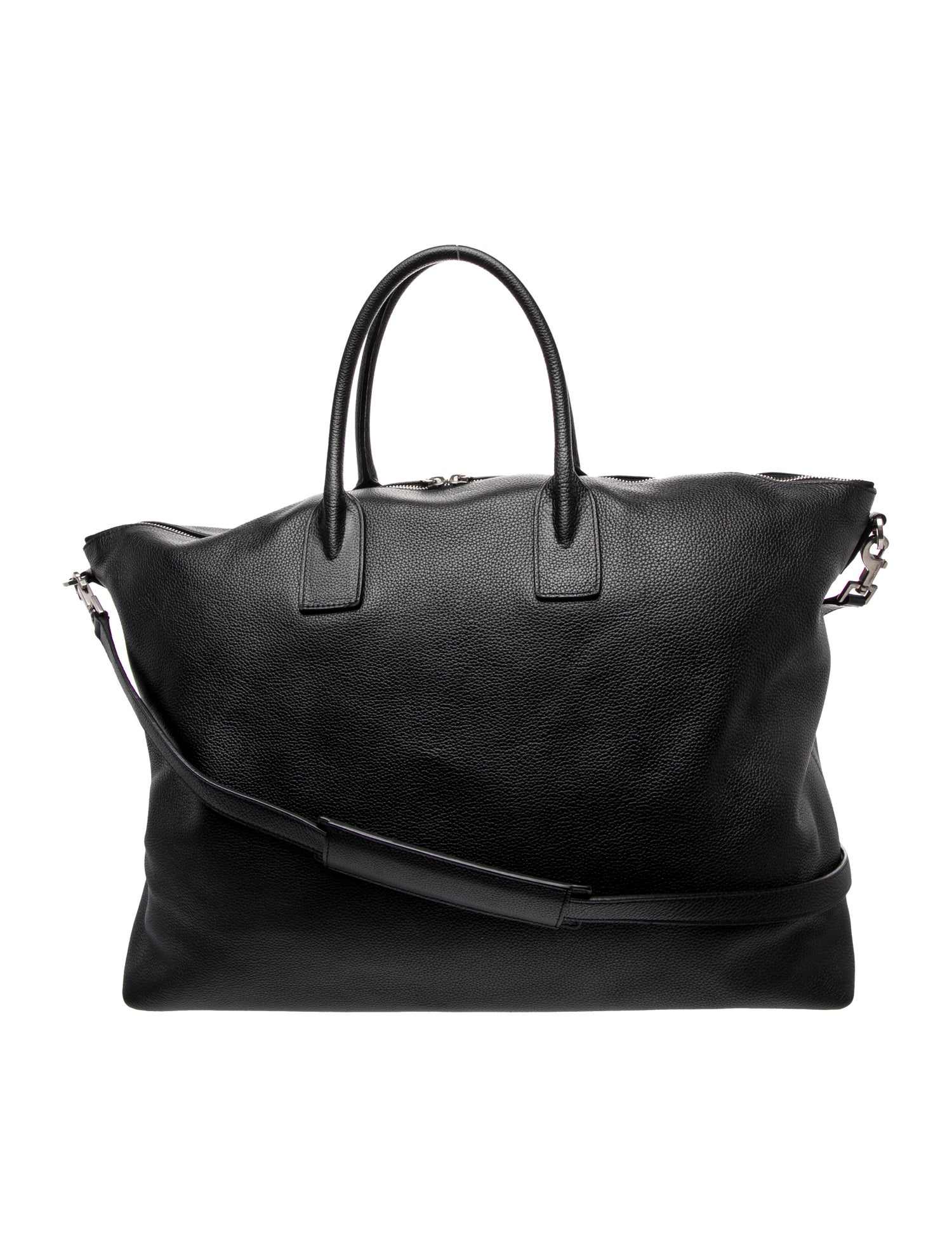 Saint Laurent Leather Giant Bowling Bag 2022