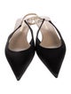 Saint Laurent Satin Slingback Pumps
