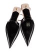 Saint Laurent Satin Slingback Pumps
