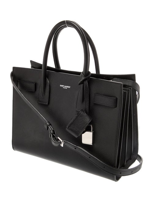 Saint Laurent Leather Sac De Jour