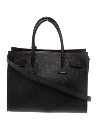 Saint Laurent Leather Sac De Jour