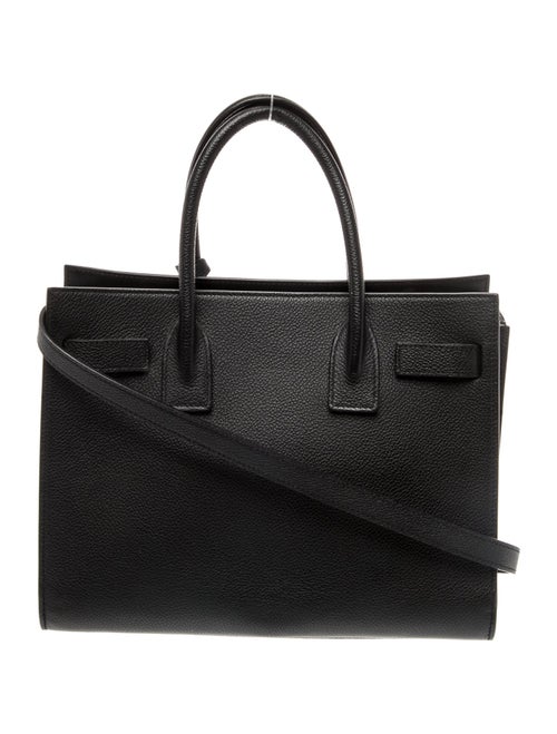 Saint Laurent Leather Sac De Jour