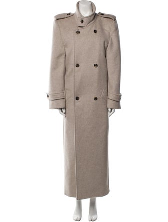 Saint Laurent Wool Trench Coat