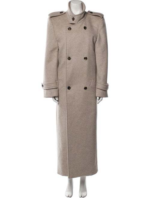 Saint Laurent Wool Trench Coat