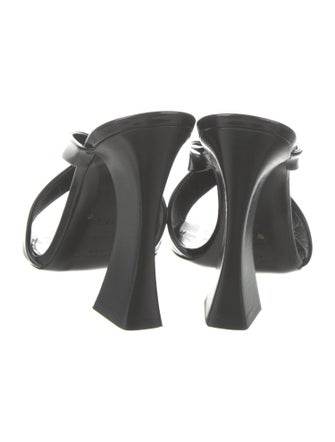 Saint Laurent Patent Leather Slides