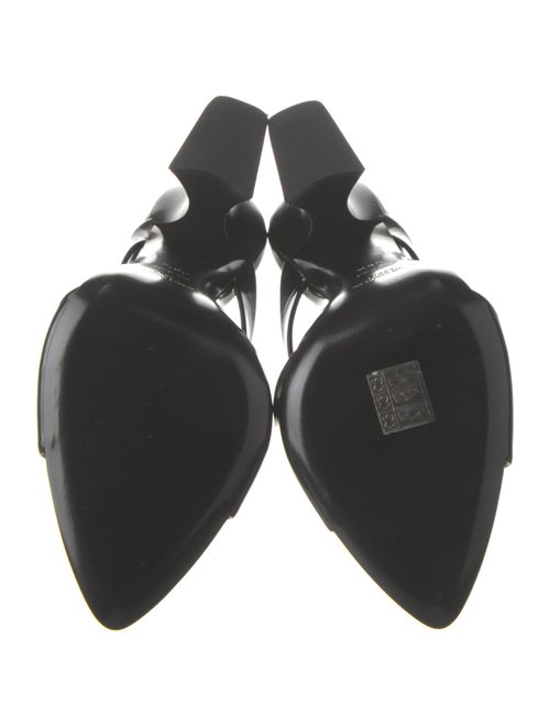 Saint Laurent Patent Leather Slides