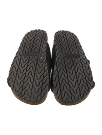 Saint Laurent Ponyhair Slides