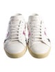 Saint Laurent Leather Patterned Sneakers