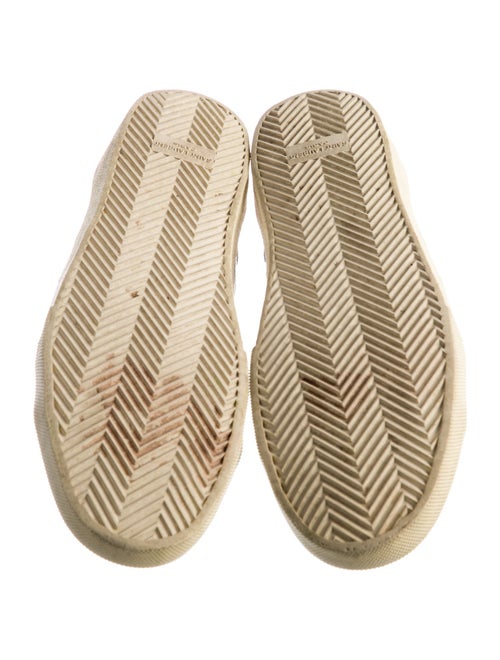 Saint Laurent Leather Patterned Sneakers