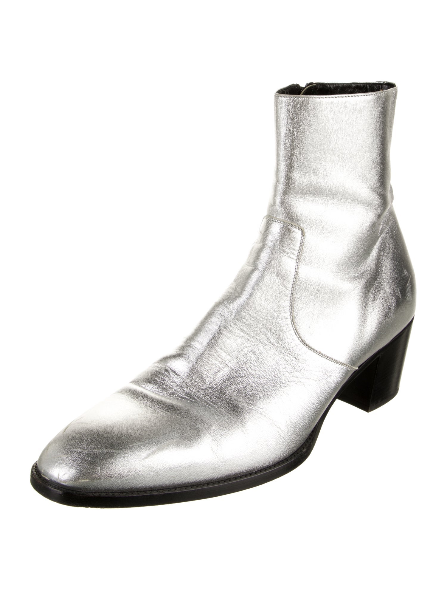 Saint Laurent Leather Boots