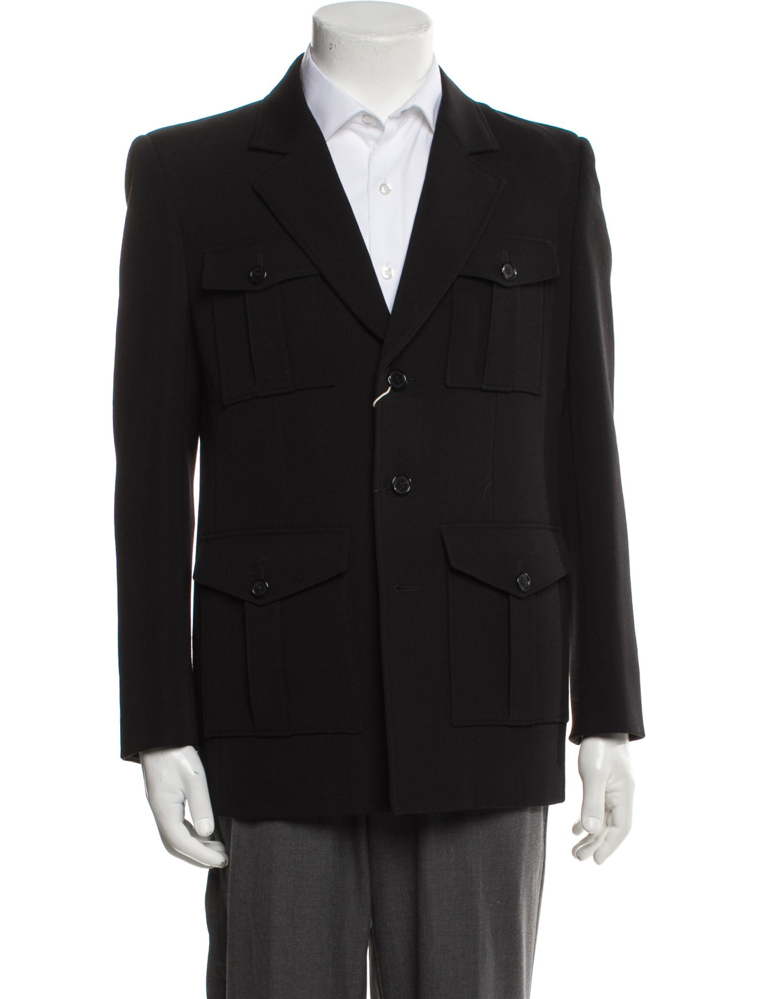 Saint Laurent 2022 Wool Utility Jacket w/ Tags