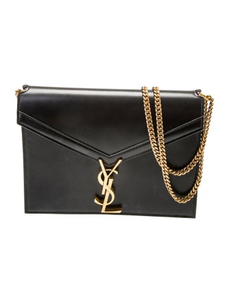 Saint Laurent Leather Cassandre Medium