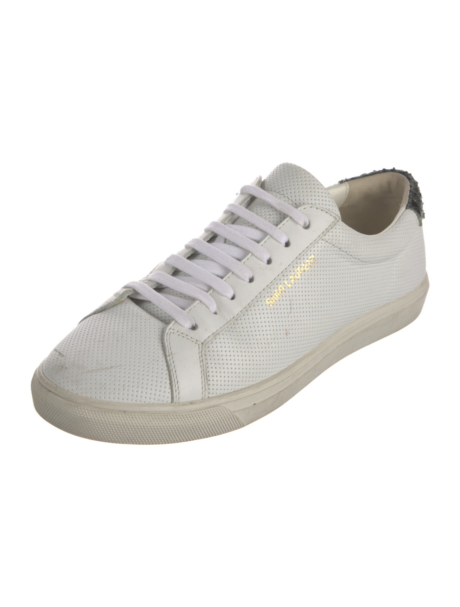 Saint Laurent Leather Sneakers