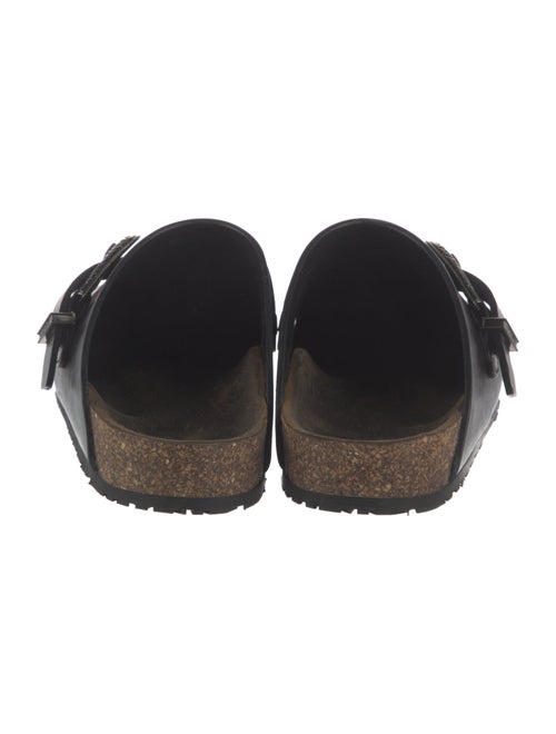 Saint Laurent Leather Slippers