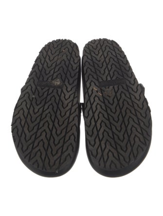 Saint Laurent Leather Slippers