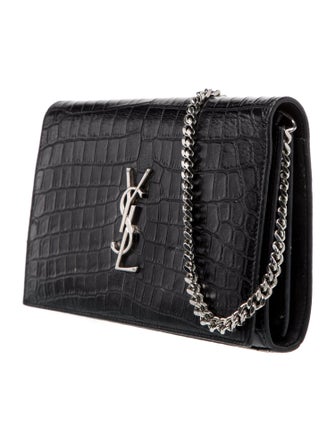 Saint Laurent Embossed Leather Kate