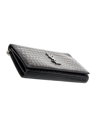 Saint Laurent Embossed Leather Kate