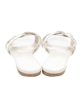 Saint Laurent Leather Slides