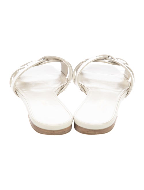 Saint Laurent Leather Slides