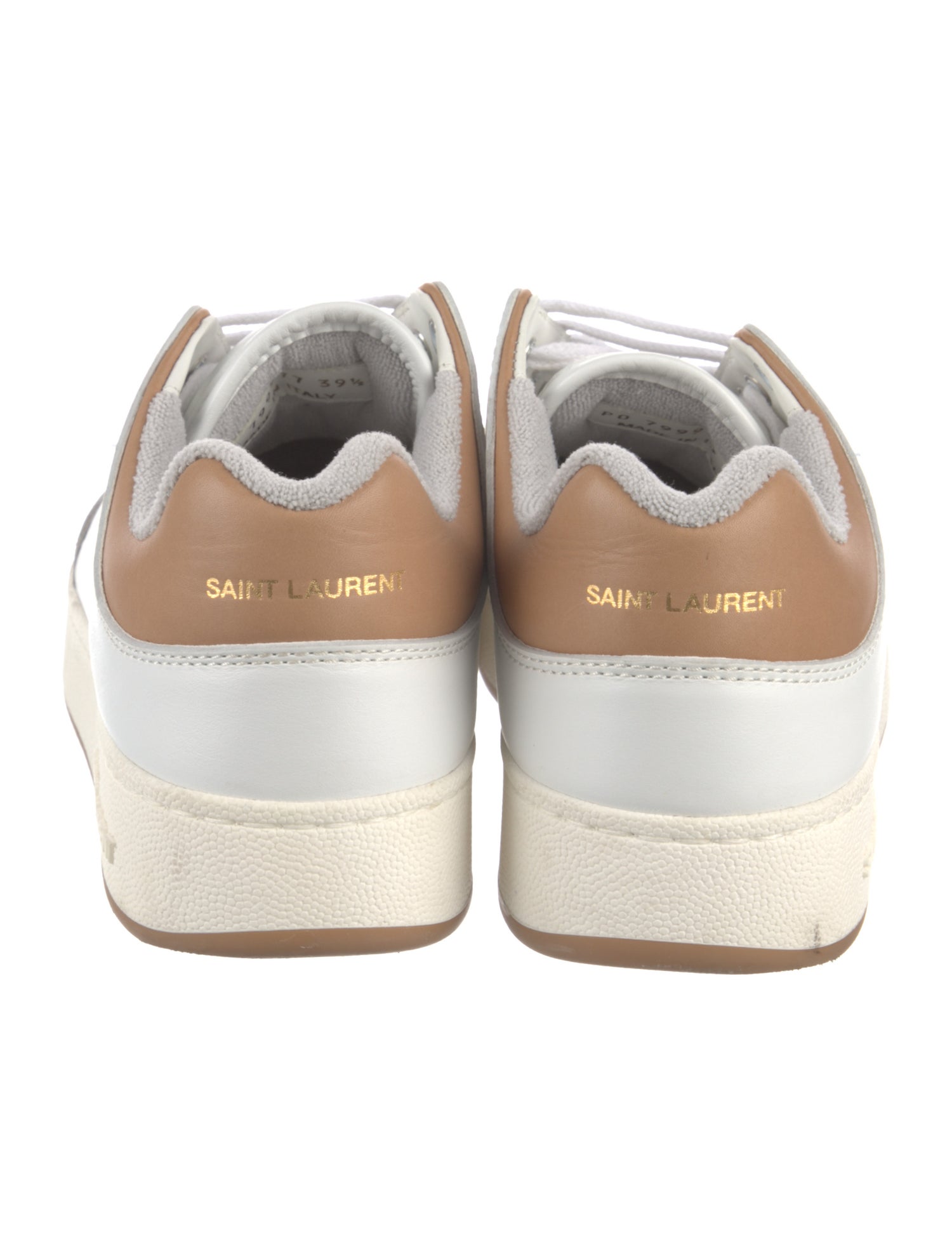 Saint Laurent Leather Sneakers