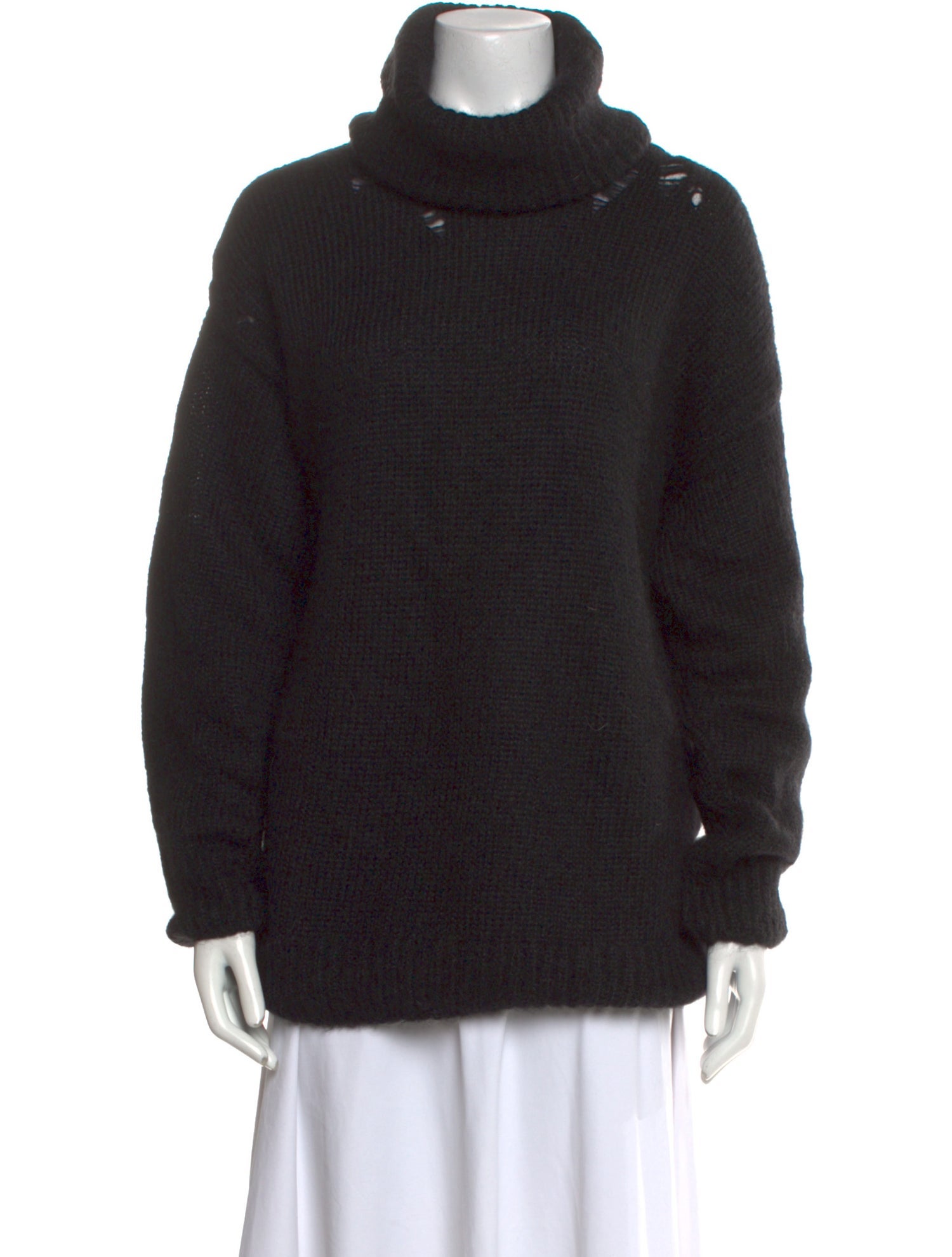 Saint Laurent Mohair Turtleneck Sweater