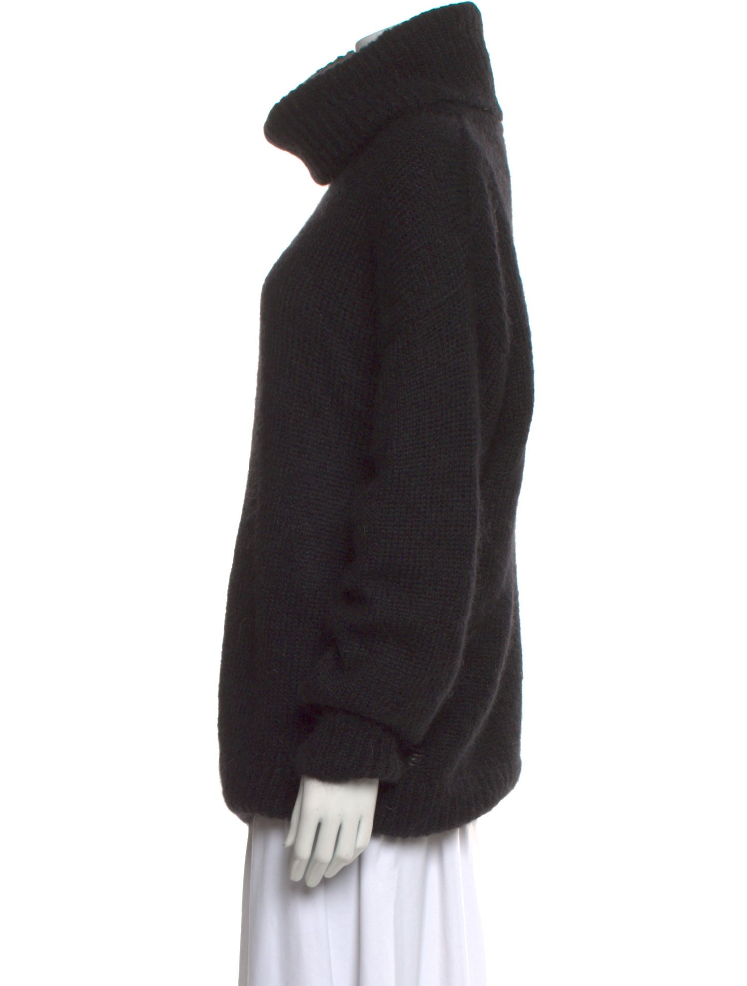 Saint Laurent Mohair Turtleneck Sweater