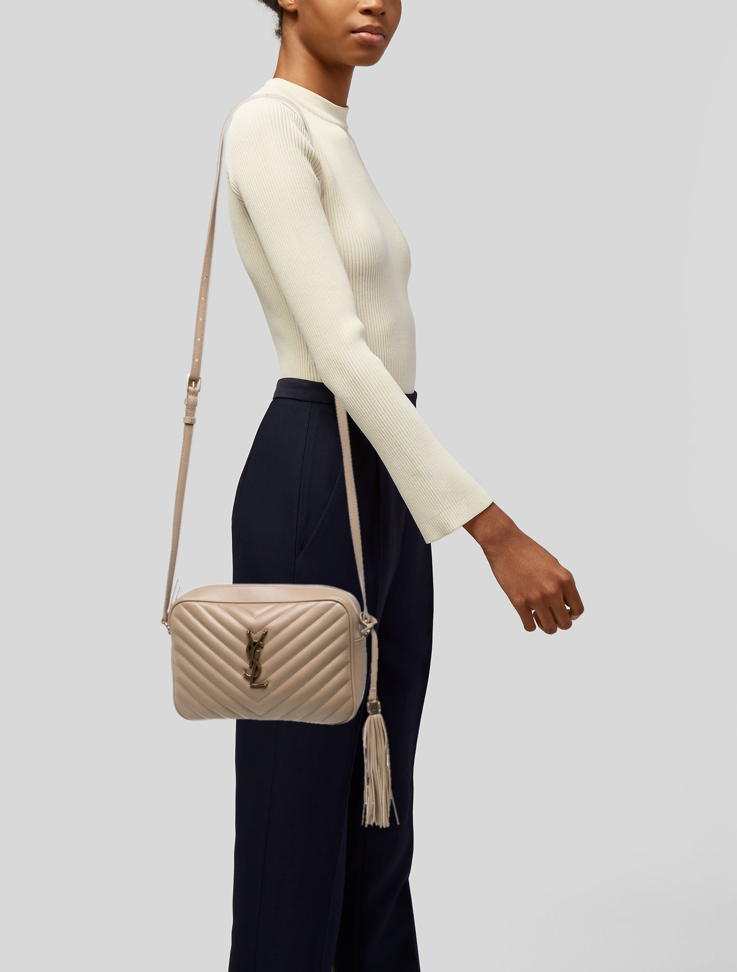 Saint Laurent Quilted Lou Camera 2023