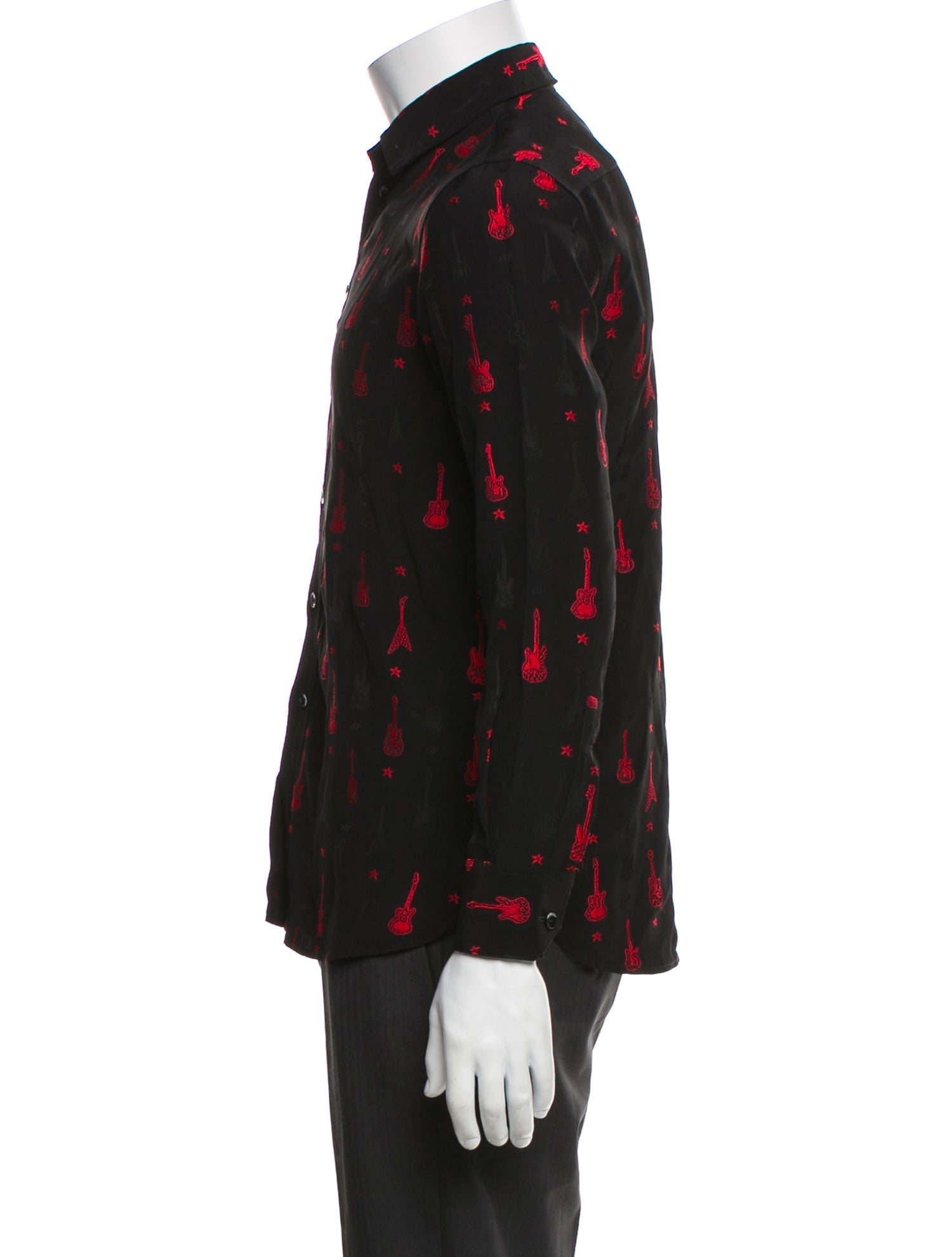 Saint Laurent 2015 Printed Shirt