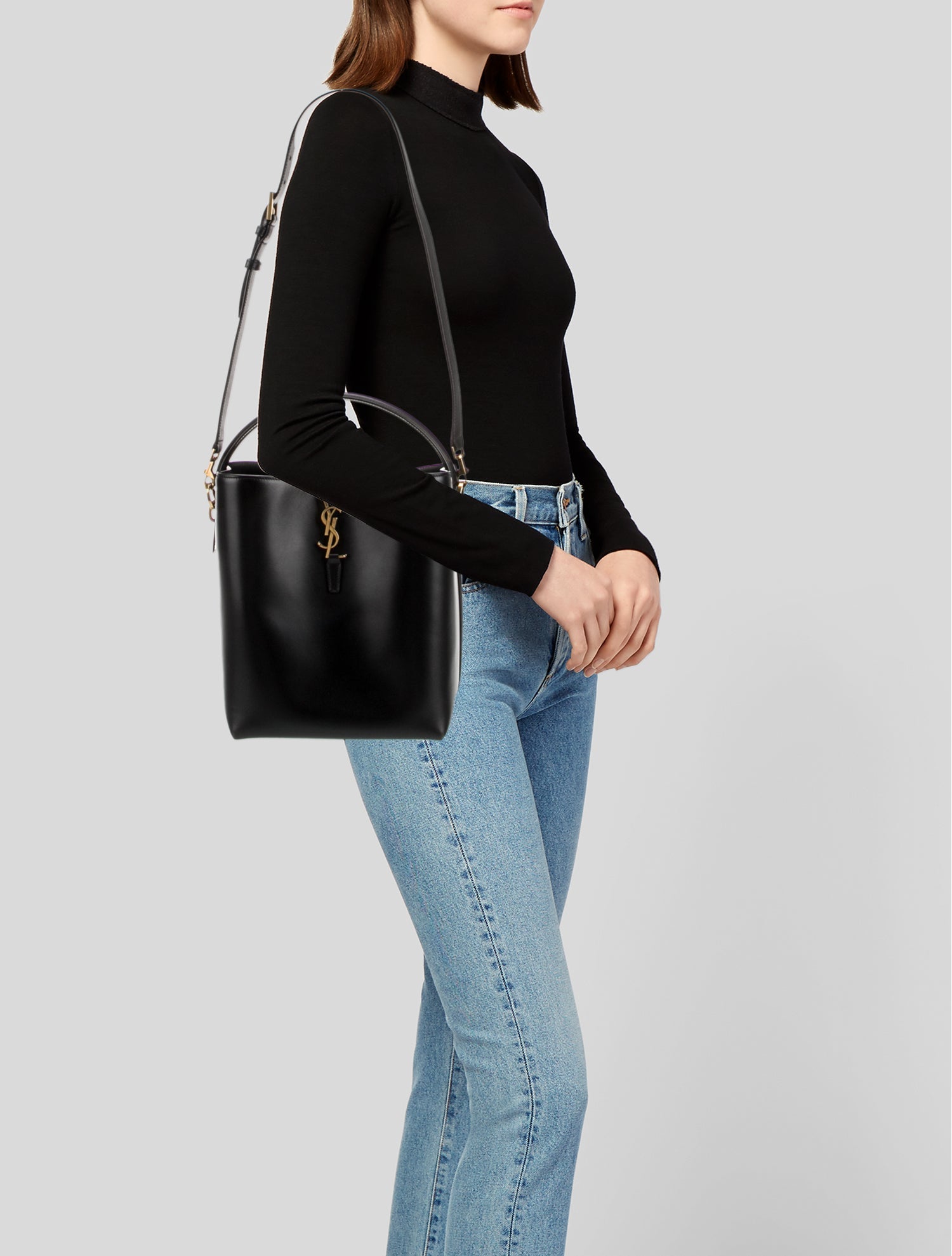 Saint Laurent Leather Le 37 Small 2023
