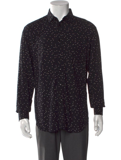 Saint Laurent Polka Dot Polka Dot Print Shirt