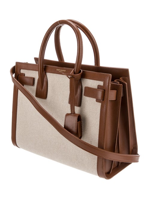 Saint Laurent Canvas Sac De Jour Baby