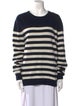 Saint Laurent Cashmere Striped Sweater