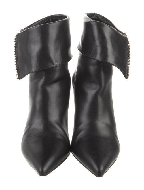 Saint Laurent Leather Western Boots