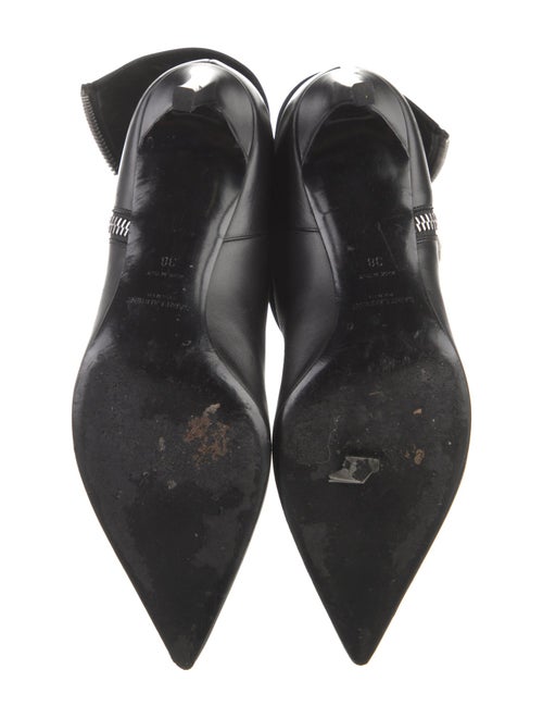 Saint Laurent Leather Western Boots