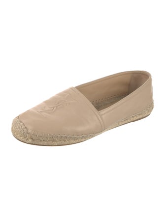 Saint Laurent Leather Espadrilles