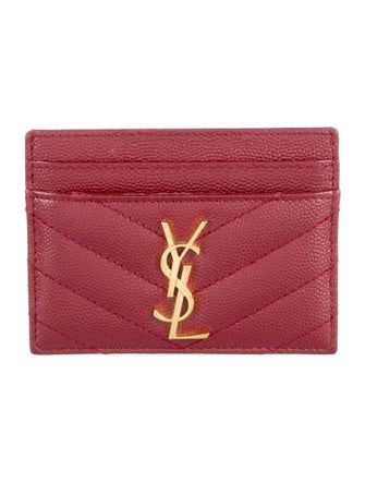 Saint Laurent 2021 Leather Card Holder