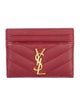 Saint Laurent 2021 Leather Card Holder