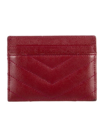 Saint Laurent 2021 Leather Card Holder