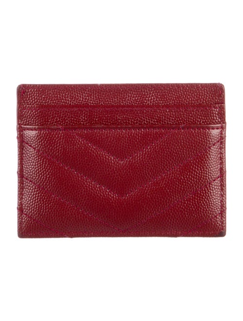 Saint Laurent 2021 Leather Card Holder