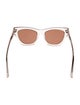 Saint Laurent Cat-Eye Tinted Sunglasses