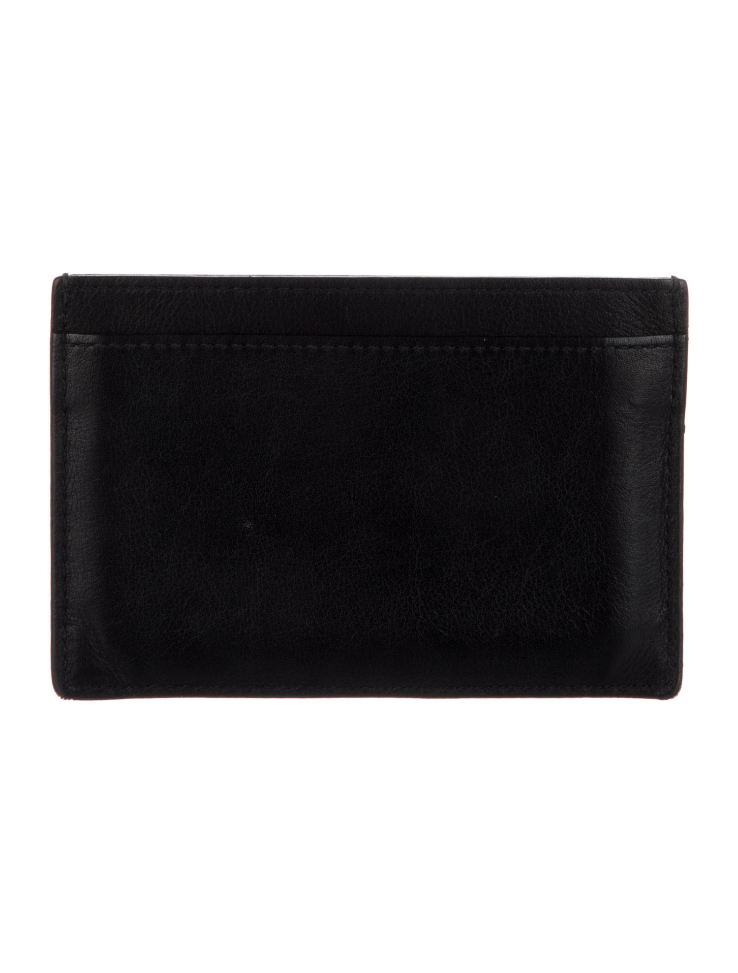 Saint Laurent Leather Card Holder