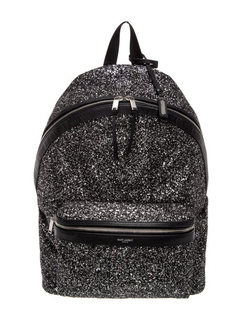 Saint Laurent Glitter Backpack