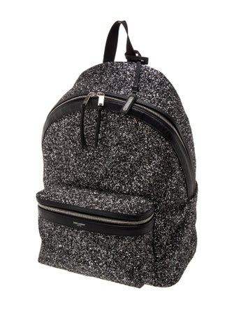 Saint Laurent Glitter Backpack