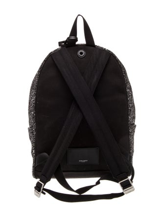 Saint Laurent Glitter Backpack