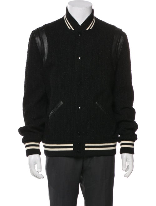 Saint Laurent Striped Varsity Jacket